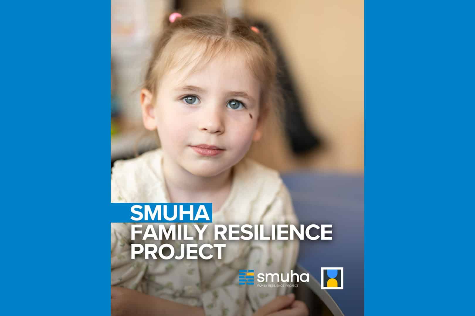 Smuha Family Resilience Project announcement and logos of Smuha and CVH in the bottom right corner.