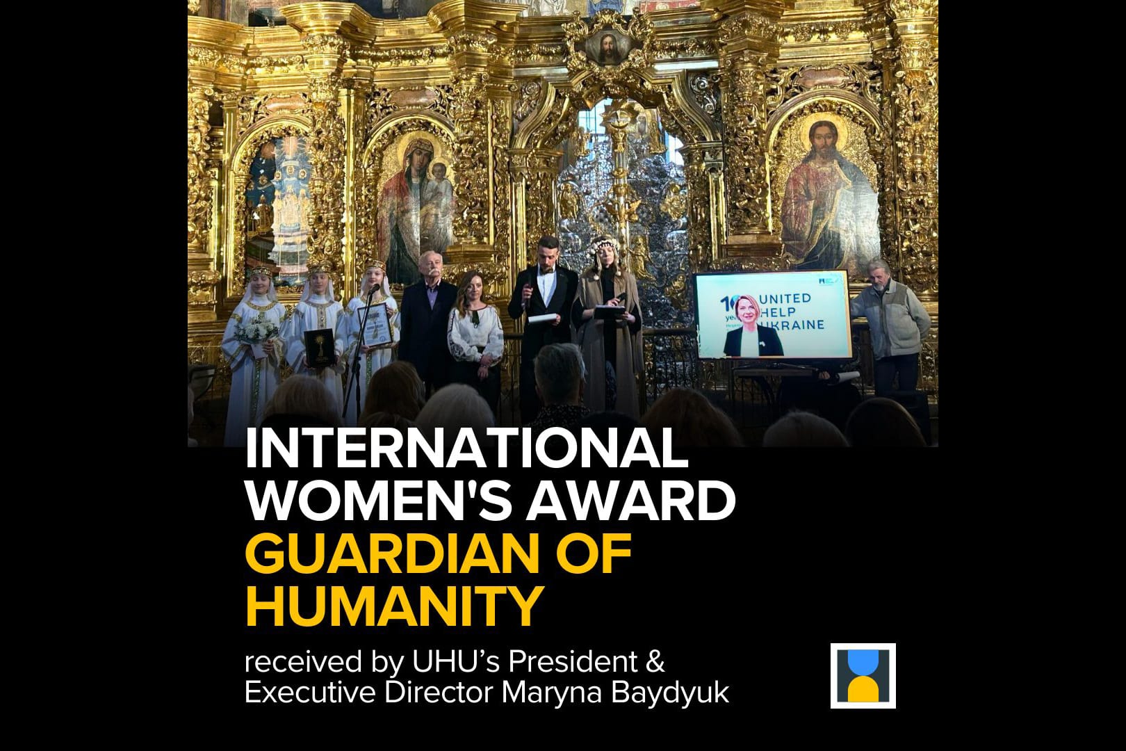 International Women Award: Guardian of Humanity Ceremony. The winner of the International Women Award for