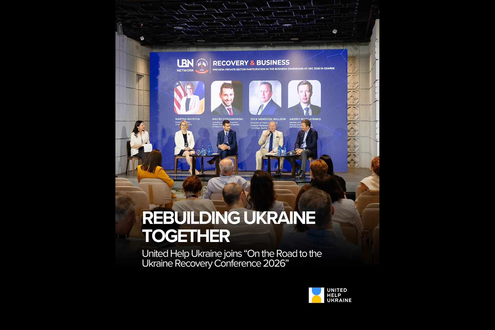 Rebuilding Ukraine together