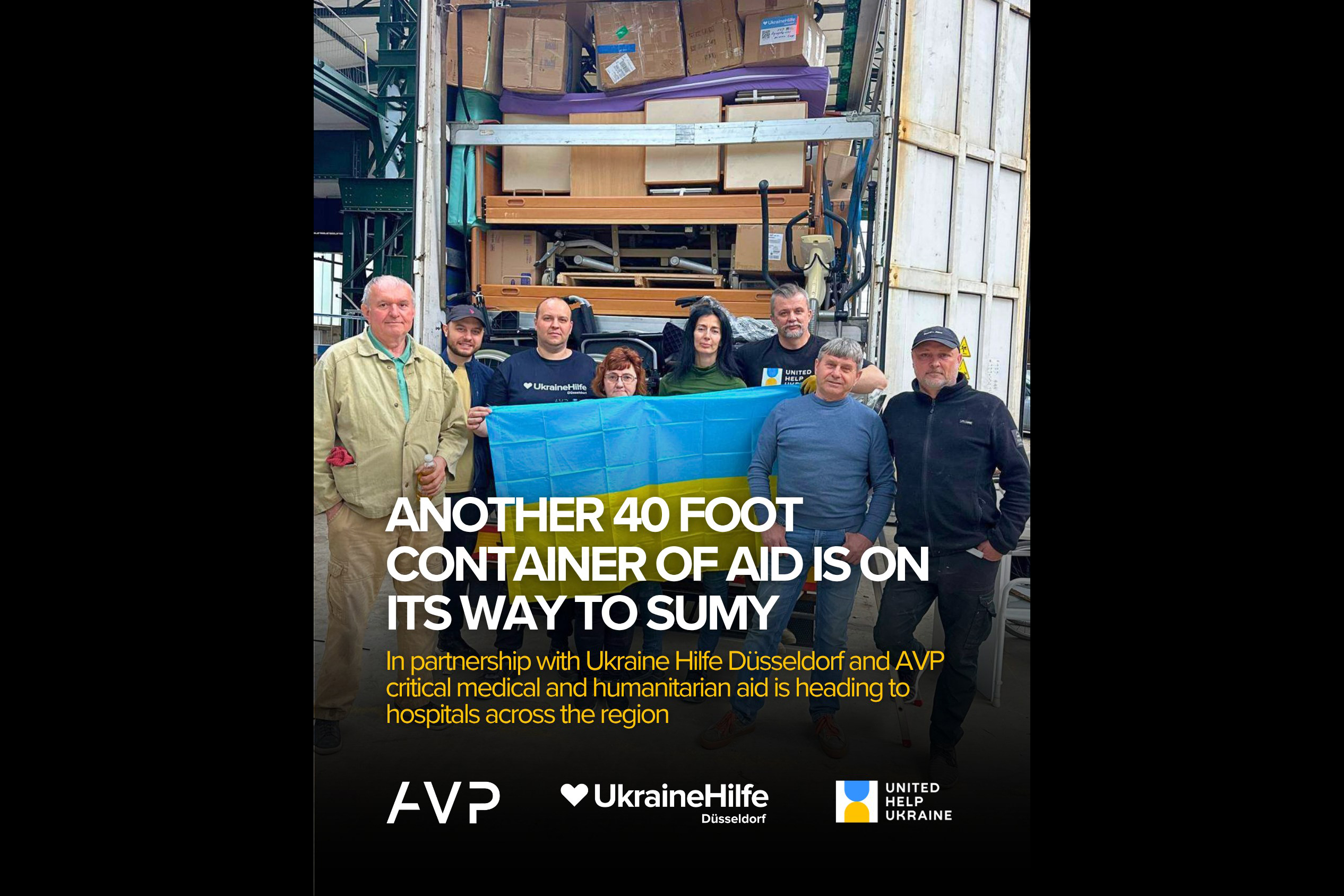 Shipment of critical aid to Sumy